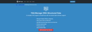 Install & Activate the FAQ Manager With Structured Data plugin