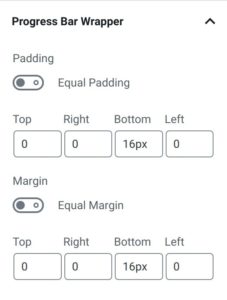 Progress Bar Wrapper Settings
