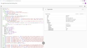 Test Organization Schema Validity